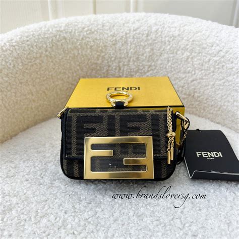 fendi buggies bag charm|fendi nano baguette charm.